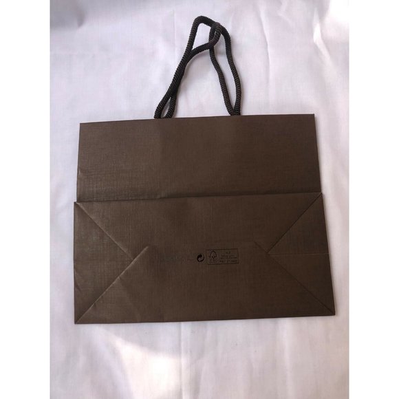 Louis Vuitton Paper Shopping Bag Brown Small 7" x 9" X 4.2" - Picture 5 of 9